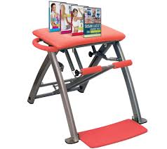 Pilates Pro Chair With 4 Dvds By Lifes A Beach Qvc Com