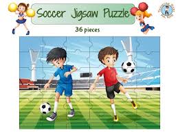 soccer jigsaw puzzle to print