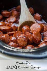 crock pot bbq tail sausage