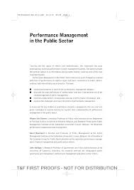 Supervisors become receptive to learning and put into action the feedback they receive from their subordinates. Pdf Performance Management In The Public Sector