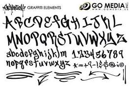 14 cool graffiti font generator images