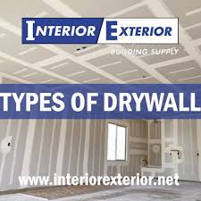 Types Uses And Of Drywall