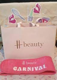 harrods beauty tote bag hair band and