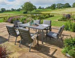 titchwell 6 seat rectangle dining set