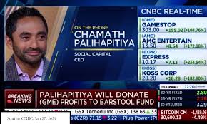 If you can have electricity at 4. Culture Chamath Palihapitiya Debates Cnbc S Scott Wapner On Gamestop Stocks Swfi