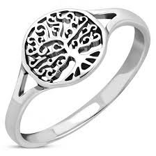 celtic plain rings tree of life plain