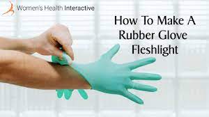 How To Make A Latex Glove Fleshlight & Pocket Pussy - YouTube