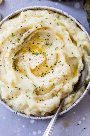 The Best Homemade Garlic Mashed Potatoes gambar png