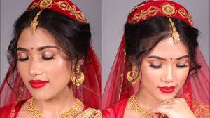 nepali bridal makeup tutorial 2076