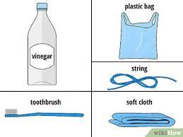 Clean The Showerhead With Vinegar