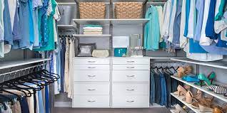 how to organize a walk in closet