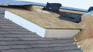 retroing foam insulation on a roof