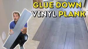 how to install glue down vinyl plank