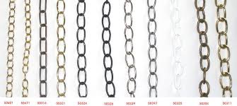 Plated And Coated Steel Chains For Chandeliers Highland