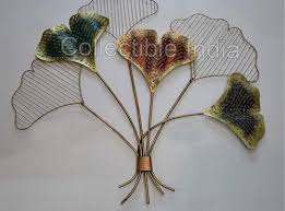 Leaf Wall Mounted Hanging Sculpture