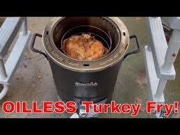 how to fry a large turkey without oil