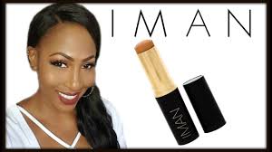 Iman Cosmetics Second To None Stick Foundation Review