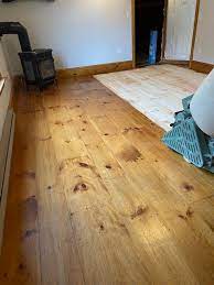 refinishing old pine wood floors