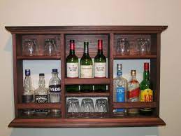 Mini Bar W O Wine Glass Rack Liquor