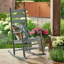 Oakwell Outdoor Rocking Chair Grey