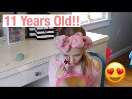 makeup tutorial by an 11 year old