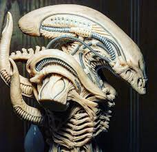 giger inspired alien concept bust gives