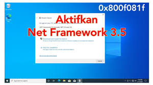 install net framework 3 5 windows 10