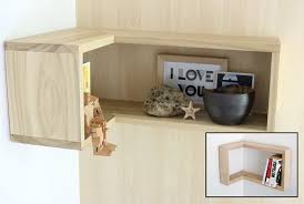 For less than $10 you could make 3 all of these. How To Make A Floating Corner Shelf Merrypad