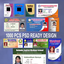 025 Psd Design For School Identity Card Template Ideas