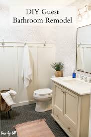 diy guest bathroom remodel house by hoff