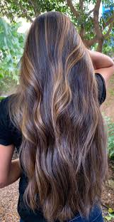 Here different shades of caramel dye have been used right from near the roots and the highlight becomes more subtle towards the end. Gorgeous Hair Colour Trends For 2021 Salted Caramel Highlights