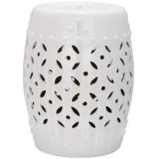 safavieh lattice coin white ceramic