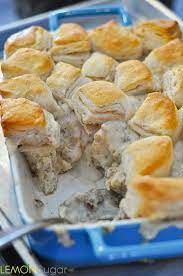 biscuits and gravy cerole