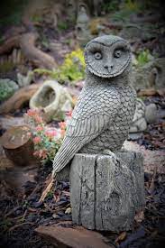 Bernie The Barn Owl Stone Garden