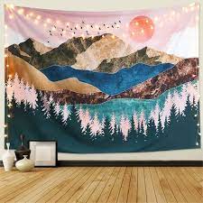 Sun And Moon Wall Tapestry Indian