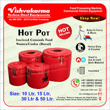 hot pot insulated cerole food warmer