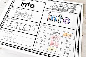 I / you / he / she / it / we / they. Free Printable Kindergarten Sight Words Worksheets