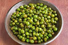 oven roasted peas from frozen the
