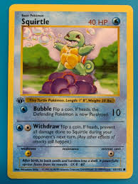 Squirtle pokemon card value 63102. Squirtle 63 102 Value 0 99 2 500 00 Mavin