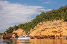 Pictured Rocks Map Where Is Pictured Rocks Cruises Located