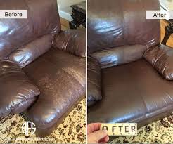 leather chair wear and tear