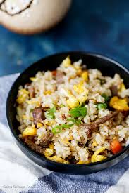 Image result for Chinese Fried Rice With Pork Lard