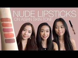 lipsticks on asian skin tones