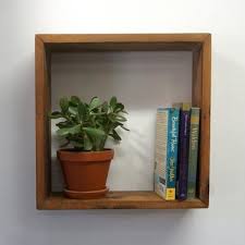 Square Wall Book Shelf Floating