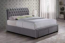 Valentino Fabric Storage Bed Frame