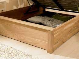 Solid Oak Ottoman Bed Frame By Emporia Beds