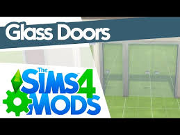 The Sims 4 Mods Glass Doors