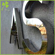 Small Stainless Steel Letters Sign