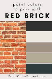Paint Colors That Compliment Red Brick