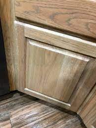 how to re oak cabinets no sanding